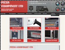 Tablet Screenshot of pizzaequipment.ltd.uk